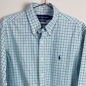 Polo Ralph Lauren Checked Oxford | Sz L